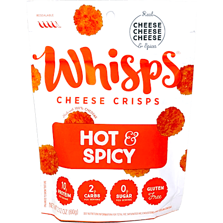 Cheese Crisps - Hot and Spicy